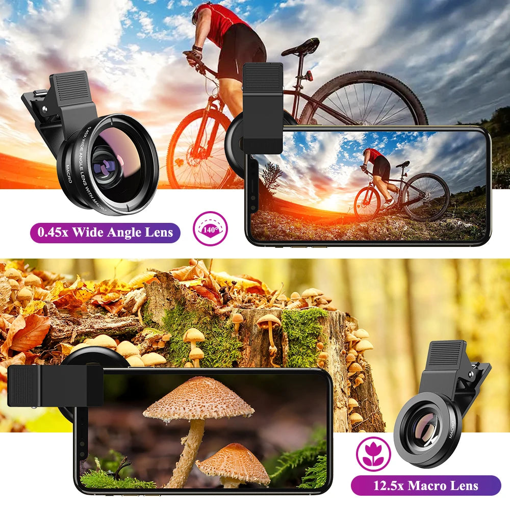 Professional Macro Phone Camera Clip On Lens