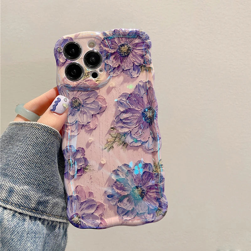 Laser Bloom iPhone Case (4 Colors)