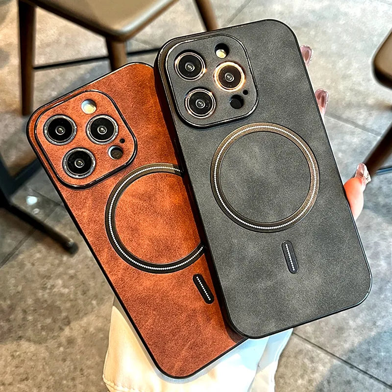 Retro Matte Leather MS Case