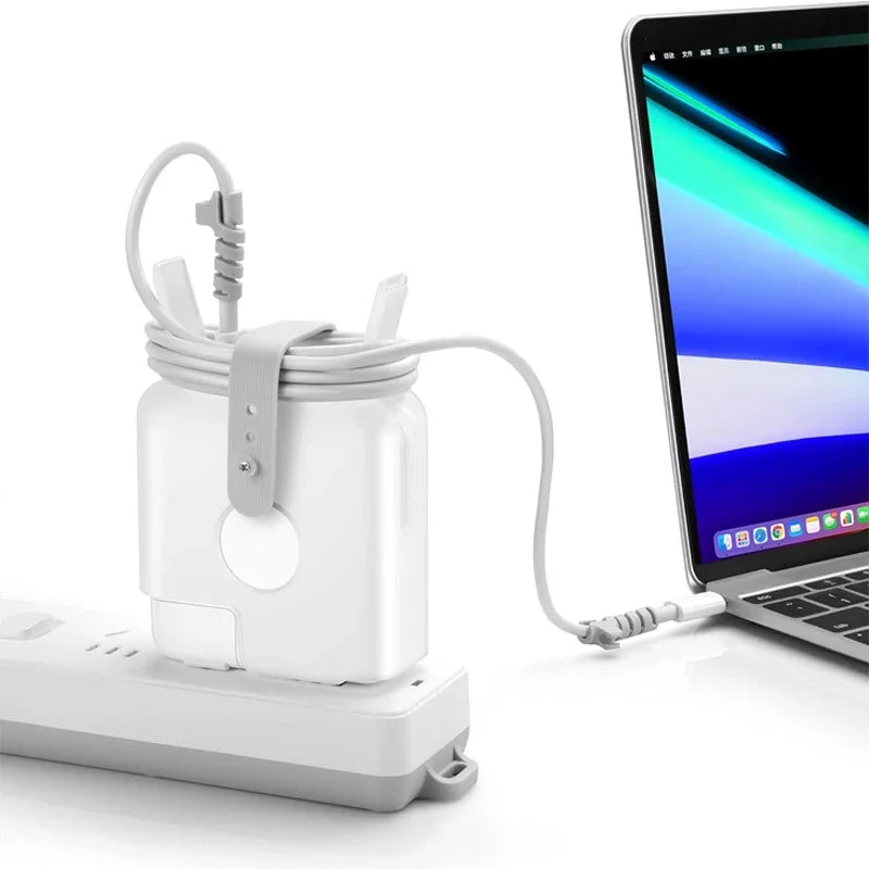 Power Adapter Cable Management Protective Case For MacBook