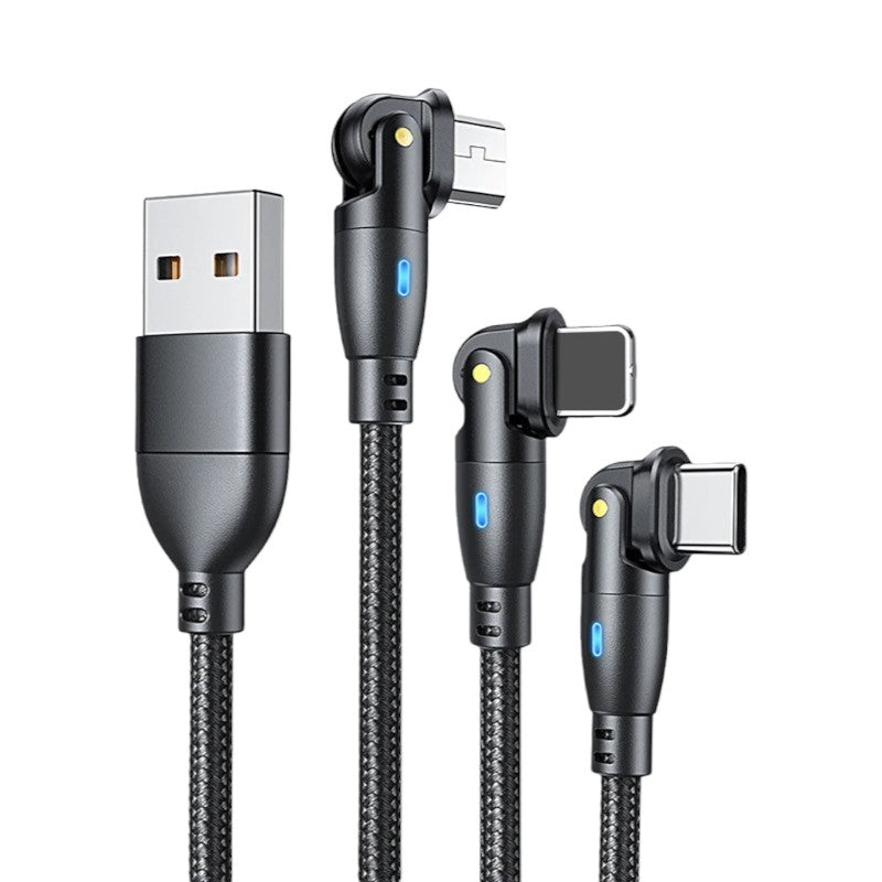 FlexCharge 3A USB Fast Charging & Data Transfer