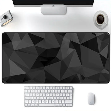 Onyx Geometric Desk Mat