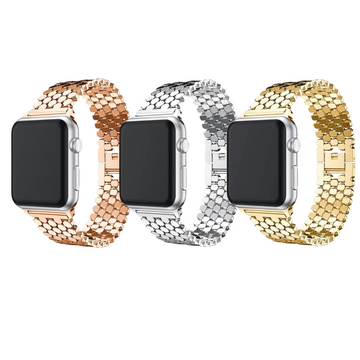 Honeycomb Steel Strap + Case (9 Styles)