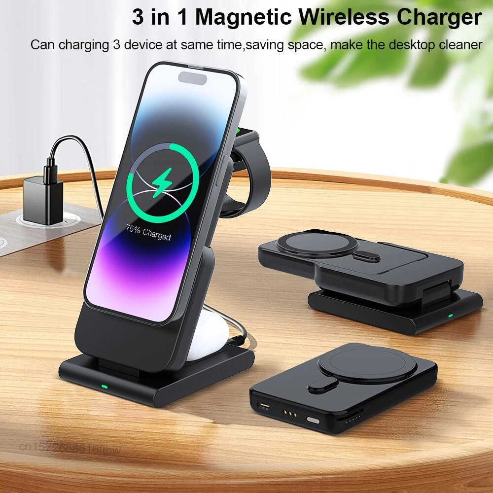 TriFold Wireless Charging Station (4 Styles)